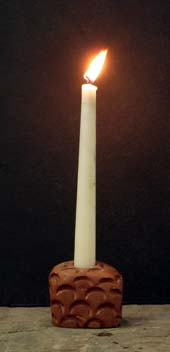 split candle holders
