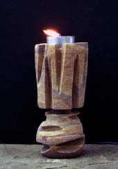 split candle holders