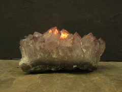 gemstones candle holders