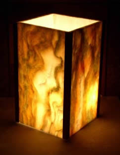 onyx lamps