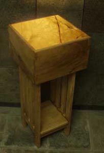 Stone night tables