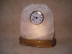 lighted desk clocks