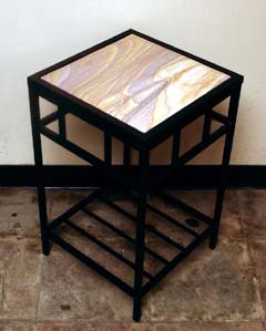 stone accent tables