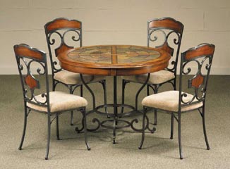 Stone Breakfast Tables