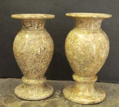 fossil vases