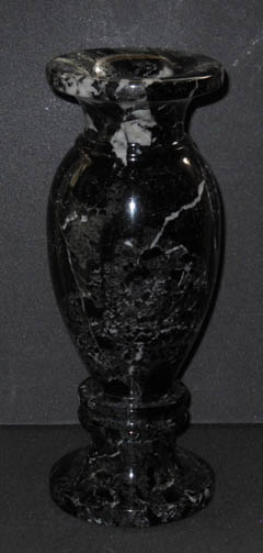 marble table vases