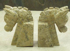 stone bookends