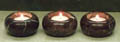 tea stone candle holder