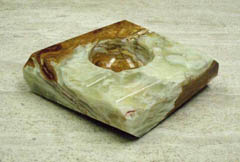 stone ash trays