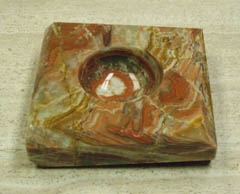 stone ash trays
