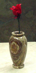 marble vase