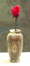 natural onyx vase