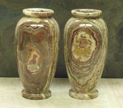 marble vases