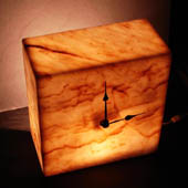 lighted mantel clocks