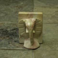 elephant bookends