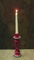 painted candle holder