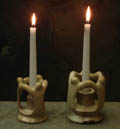 beautiful candle holders