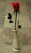 natural stone vase