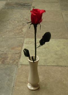 stone bud vase