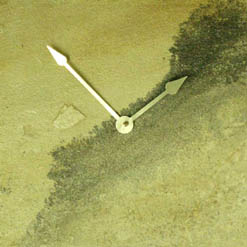 fossil stone clocks