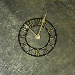 Stone wall clocks