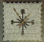 castle grey art stone clocks