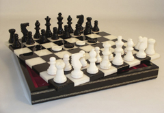 brown chess sets