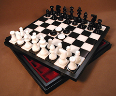 stylish chess set