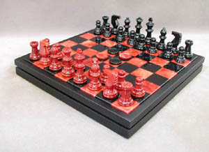 brown chess sets