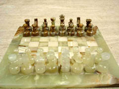 Stone Chess pieces