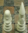 Stone Chess pieces
