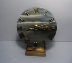 gemstone desk clocks