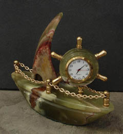 stone mantel clocks