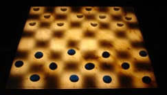 lighted checkers set