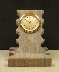 Gold Blush Stone Wall Clocks