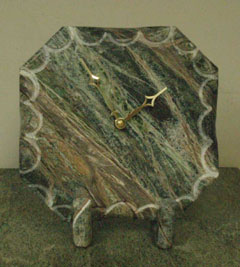 Gold Blush Stone Wall Clocks