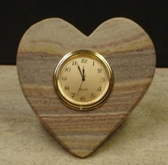 Gold Blush Stone Wall Clocks