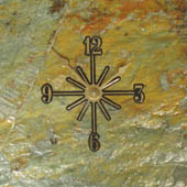 Natural Clock Face